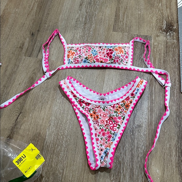 Soly Hux Other - Floral Pink Bikini Set